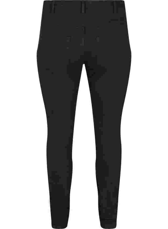 Jeans Sanna extra-mince à taille normale, Black, Packshot image number 1