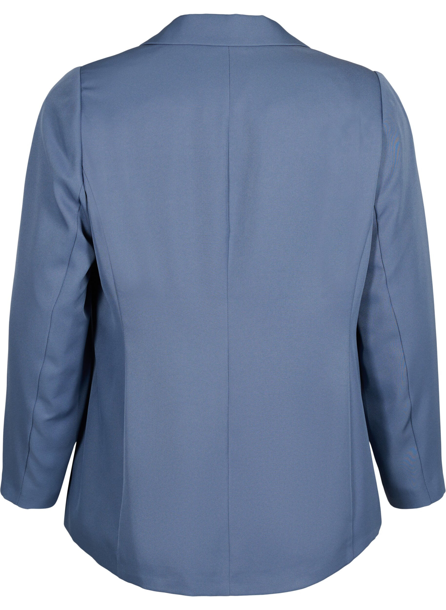 Zizzi FLASH - Blazer simple avec bouton, Bleu, Packshot image number 1