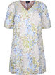 Robe en jacquard avec manches 1/2, Wild Flower AOP, Packshot image number 0