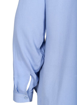 Chemise en viscose avec poches poitrine, Blue Heron, Packshot image number 3
