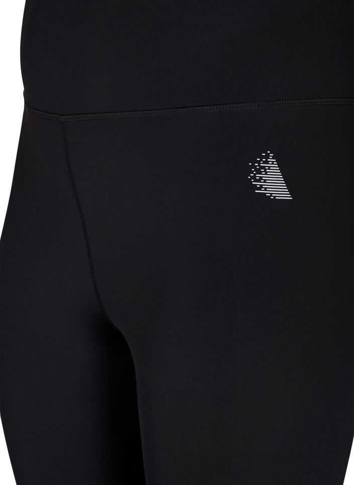 CORE, SUPER TENSION TIGHTS - 3/4 sportlegging met zakje, Black, Packshot image number 2