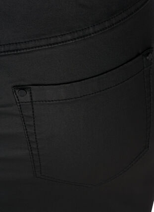 Jupe enduite, Black, Packshot image number 3