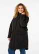 Veste softshell r&eacute;sistante &agrave; l'eau avec doublure matelass&eacute;e, Noir, Model image number 0