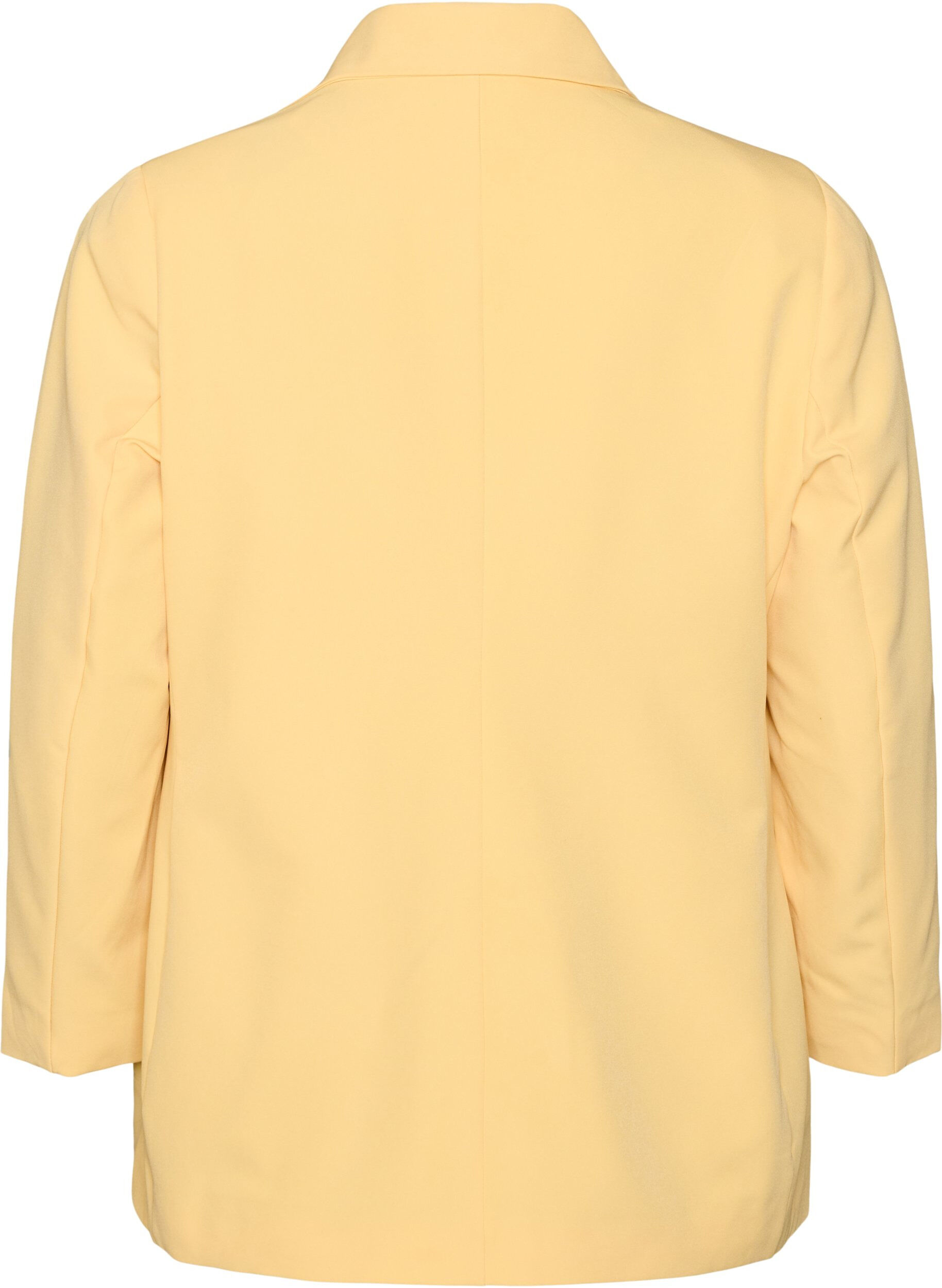 ZizziKlassieke blazer met knoopsluiting, Geel, Packshot image number 1