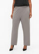 Broek met rechte pasvorm, Beige, Model image number 2