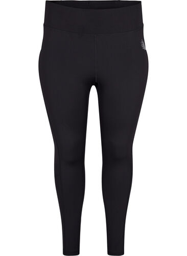 CORE, POCKET TIGHTS - Sport legging met mesh, Black, Packshot image number 0