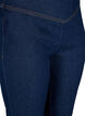 Effen katoenen jegging met stretch, Dark blue, Packshot image number 2