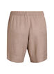 Korte broek met zakken en hoge taille, Bruin, Packshot image number 1
