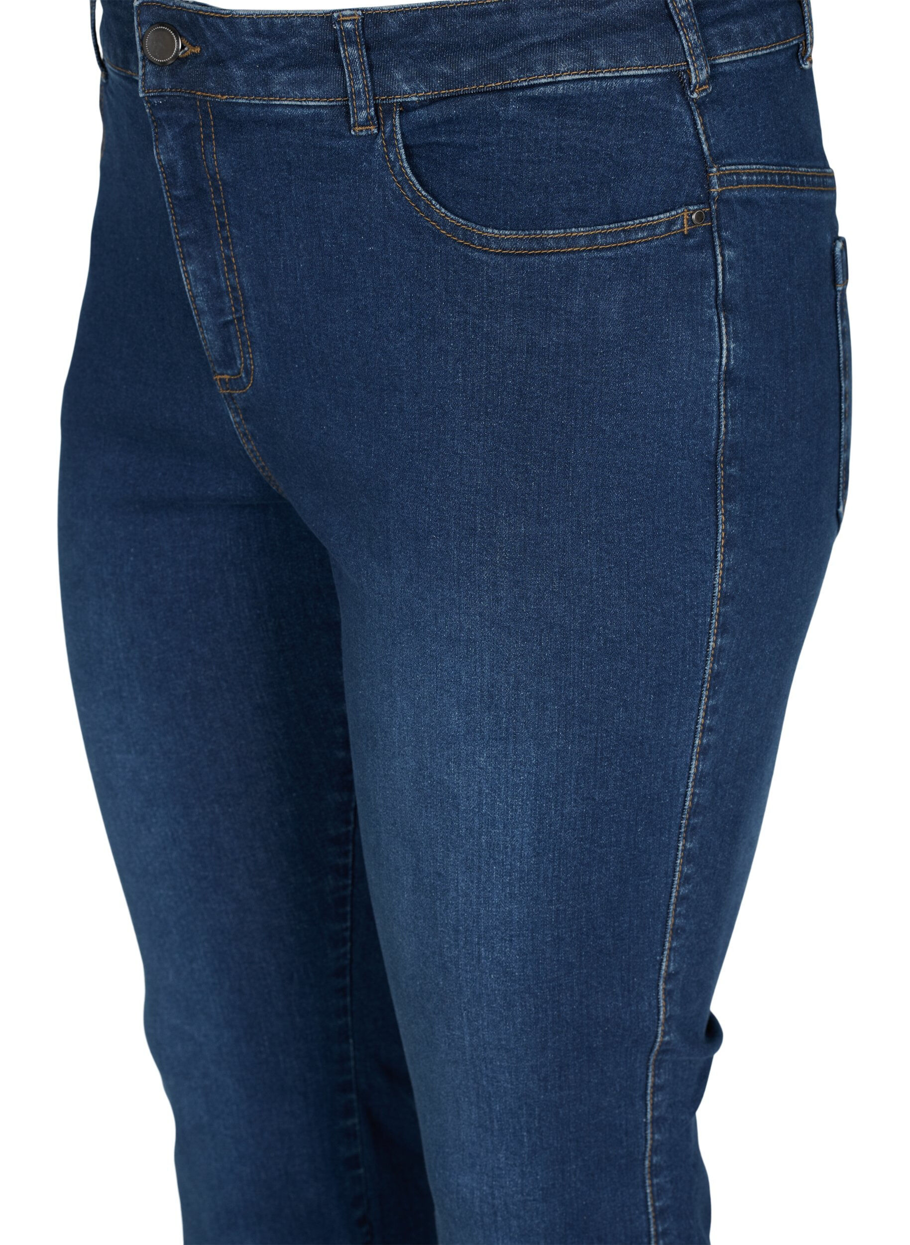 ZizziEllen jeans bootcut avec taille haute, Bleu, Packshot image number 2