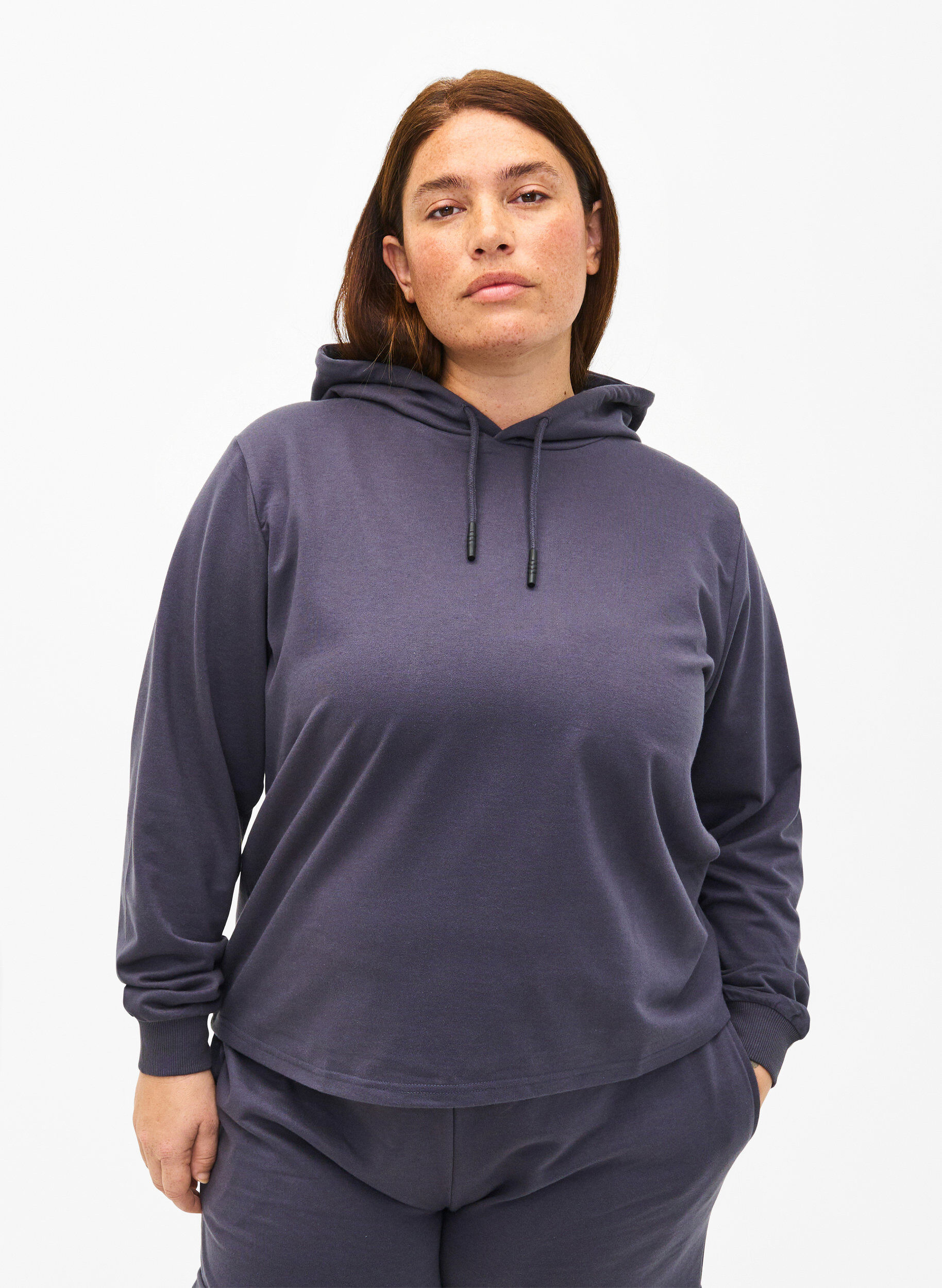 ZizziSweat hoodie, Ombre Blue, Model image number 0