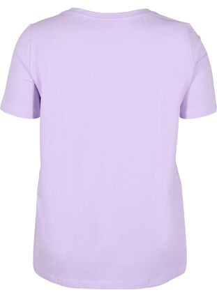 T-shirt à manches courtes avec imprimé,  Lavender LAMOUR, Packshot image number 1