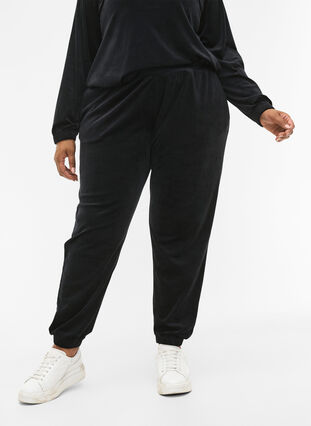 Pantalon confort, Black, Model image number 3
