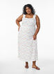 Robe d'&eacute;t&eacute; avec bretelles larges, Blanc, Model image number 0