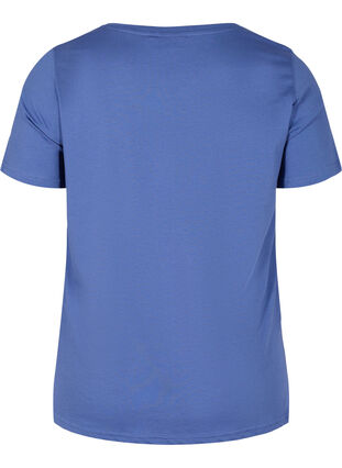T-shirt en coton avec imprimé, Coastal Fjord AOP, Packshot image number 1