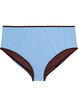 Bas de bikini r&eacute;versible taille standard, Marron, Packshot image number 3