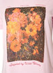 T-shirt en coton avec imprim&eacute; devant, Rose, Packshot image number 2