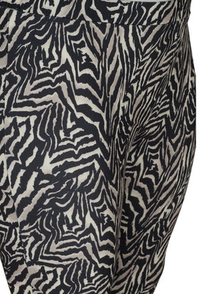 3/4 legging met print, Black Zebra AOP, Packshot image number 2