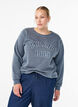 Sweat-shirt avec motif Milan brodé, Gris anthracite, Model image number 0
