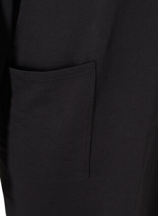 Robe pull avec poches et fermeture éclair, Black w. Burlwood, Packshot image number 3
