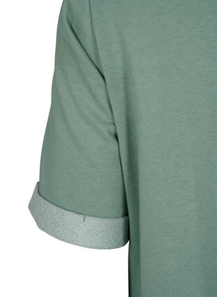 Robe de survêtement à manches courtes avec poches, Chinois Green, Packshot image number 3