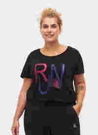 T-shirt de sport avec imprimé, , Model