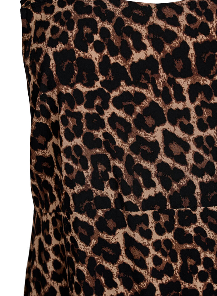 FLASH - Robe d'été avec bretelles larges, Marron, Packshot image number 2