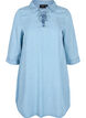 Tuniek met 3/4 mouwen, Light blue denim, Packshot image number 0
