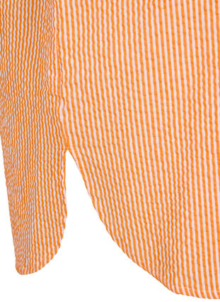 Chemise en coton rayée à manches 3/4, Exuberance Stripe, Packshot image number 3