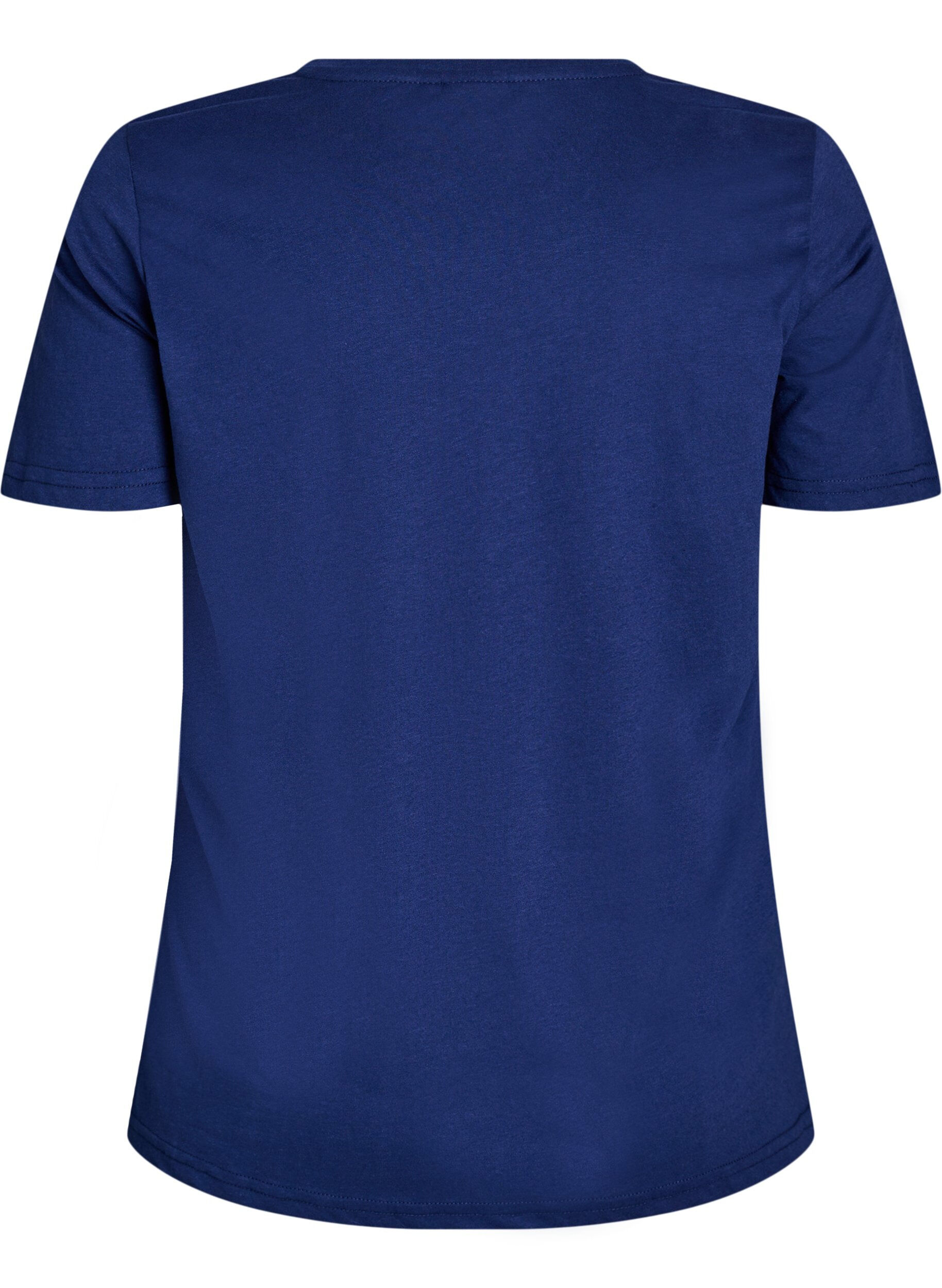 ZizziFLASH - T-shirt met motief, Blauw, Packshot image number 1