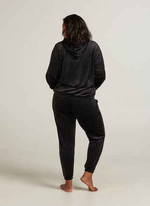 Pantalon confort, Black, Model image number 1