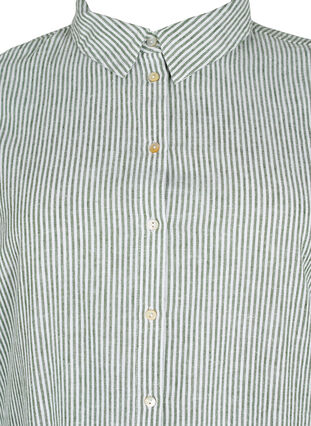 Chemise longue à manches courtes, Black Forest Stripe, Packshot image number 2