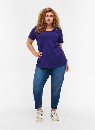 T-shirt basique, Parachute Purple, Model image number 2