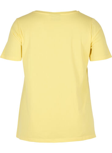 Basic T-shirt , Yellow Cream, Packshot image number 1