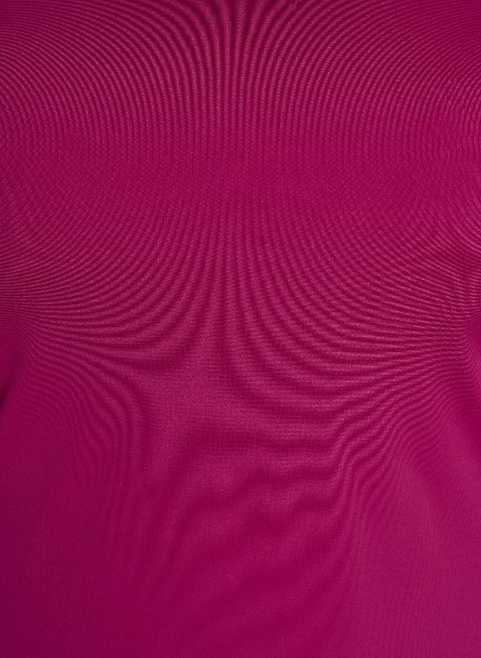 Zizzi Maillot de bain avec d&eacute;tail au dos, Bordeaux, Packshot image number 2