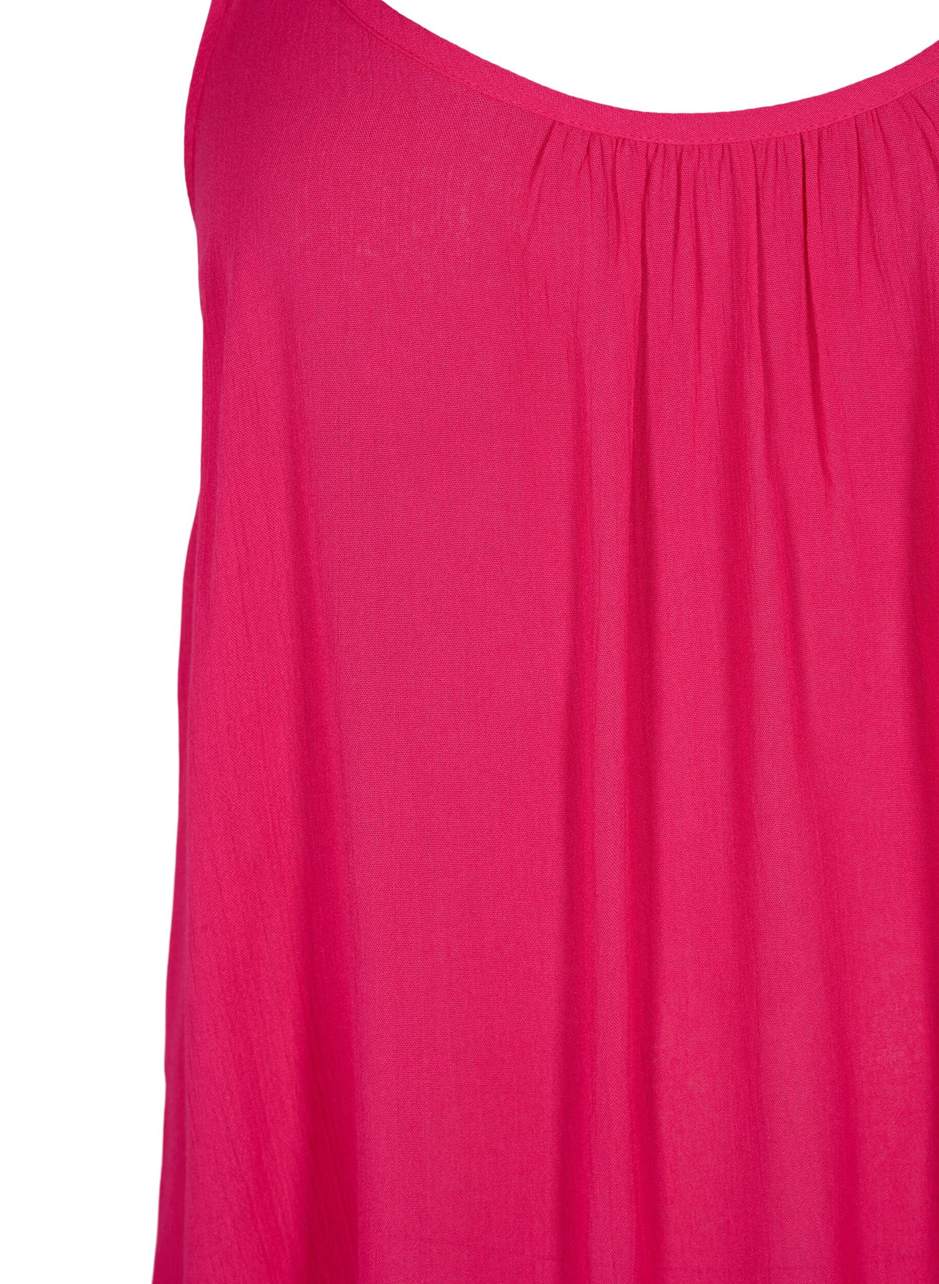ZizziStrap top in viscose, Roze, Packshot image number 2