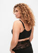 Soutien-gorge en dentelle avec fermeture sur le devant, Black, Model image number 1