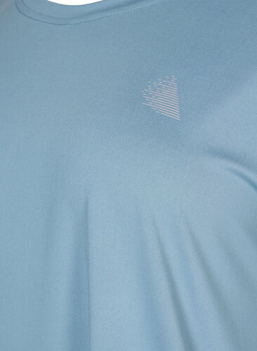 T-shirt d'entraînement à manches courtes, Smoke Blue, Packshot image number 2