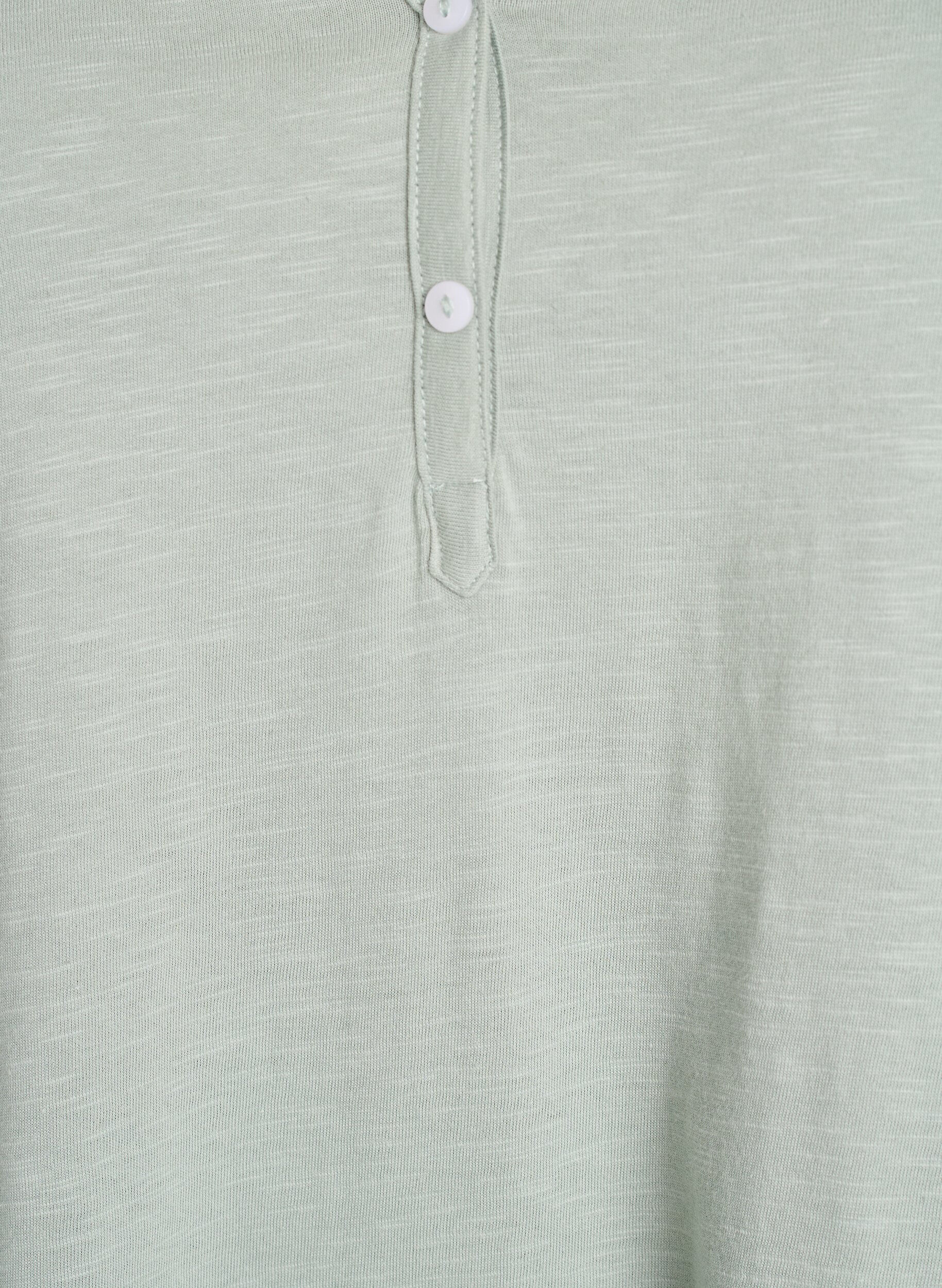 ZizziT-shirt dot&eacute; de boutons, Vert clair, Packshot image number 2