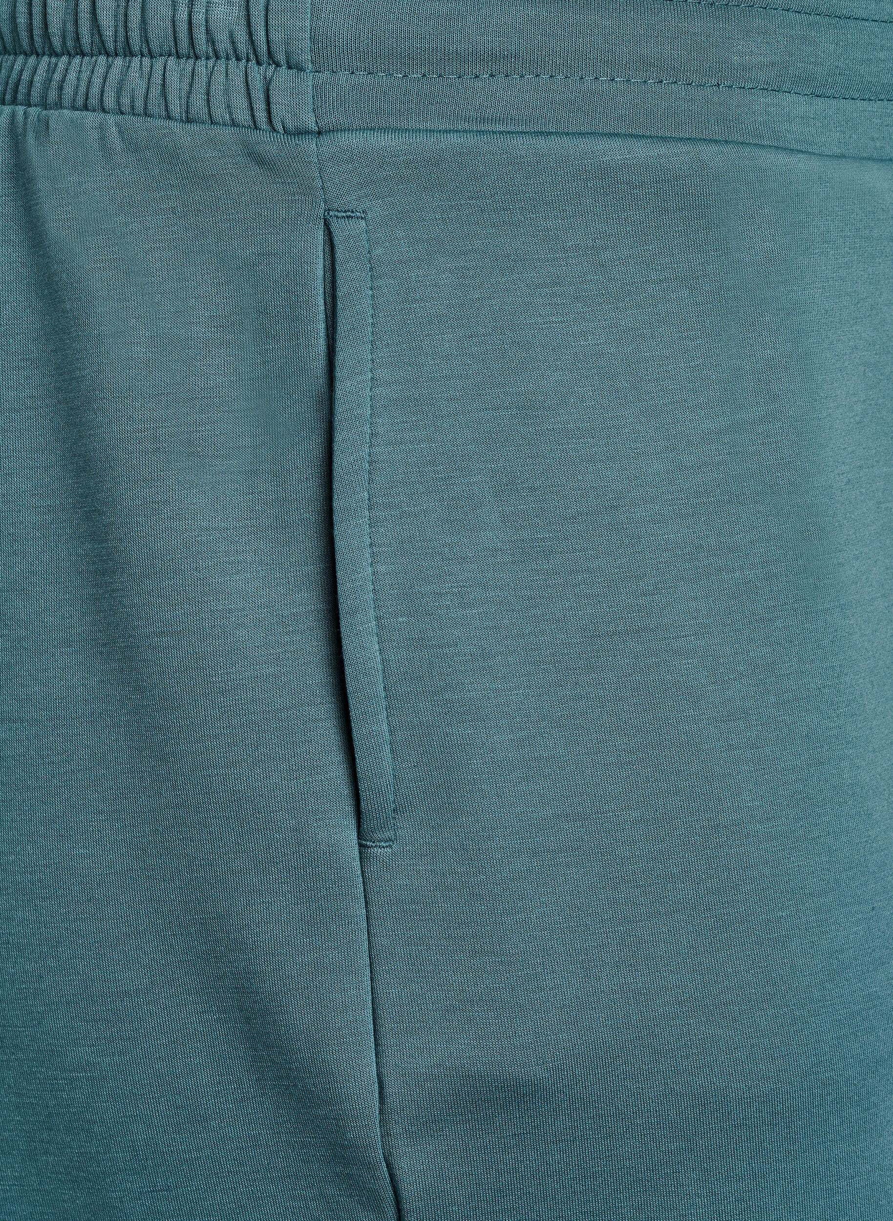 ZizziShorts van modalmix met zakken, Groen, Packshot image number 2