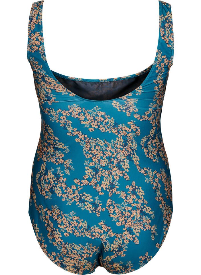 Badpak met bloemenprint, Zebra Flower, Packshot image number 1