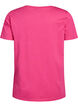Katoenen T-shirt met motief, Raspberry w. Bows, Packshot image number 1