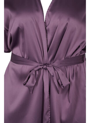 Robe de chambre à manches courtes, Vintage Violet, Packshot image number 2