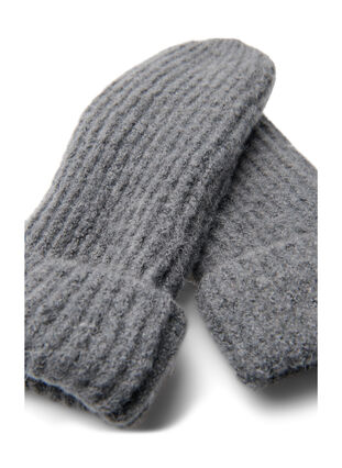 Mitaines en tricot, Grey, Packshot image number 2