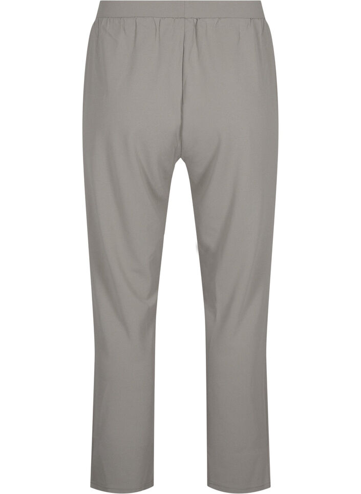 Pantalon &agrave; coupe droite, Beige, Packshot image number 1
