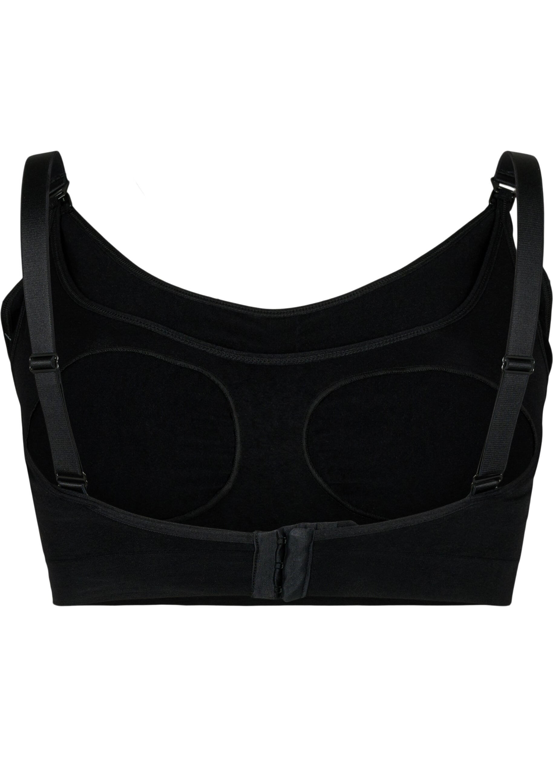 ZizziBorstvoedingsbeha, Zwart, Packshot image number 1
