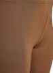 Basic 3/4 legging in viscose, Bruin, Packshot image number 2