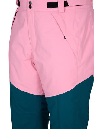 Pantalon de ski avec poches, Sea Pink Comb, Packshot image number 2