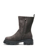 Bottines &agrave; semelle &eacute;paisse en su&eacute;dine, Marron, Packshot image number 3
