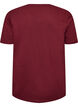 T-shirt met motief, Rood, Packshot image number 1