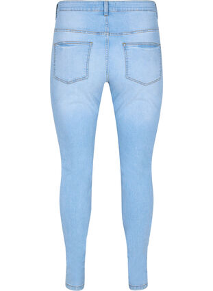 Amy jeans met hoge taille en super slanke pasvorm, Light blue, Packshot image number 1